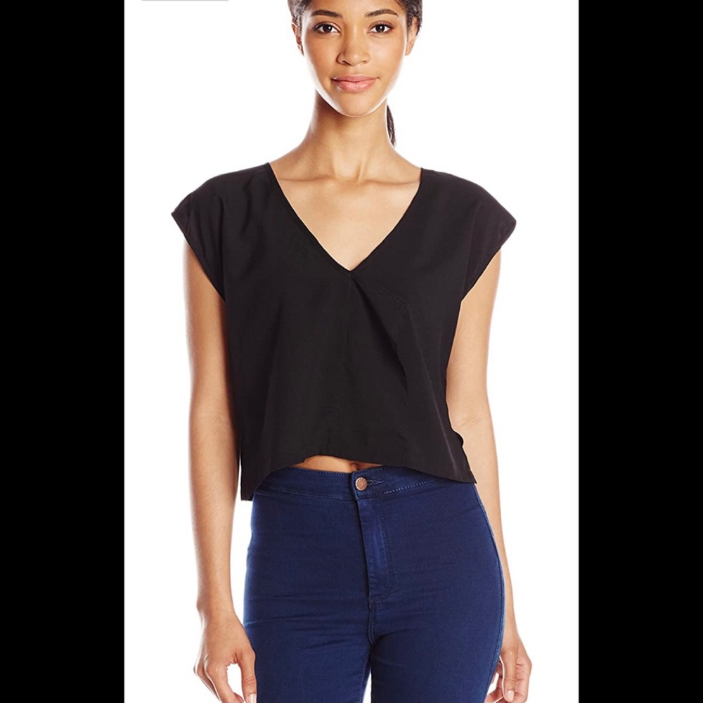 Black Crop Top size S
